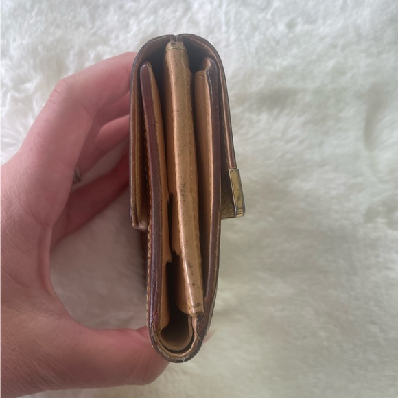 Authentic Louis Vuitton Monogram Multicolor Portefeiulle Elise Trifold Wallet - Picture 5 of 9